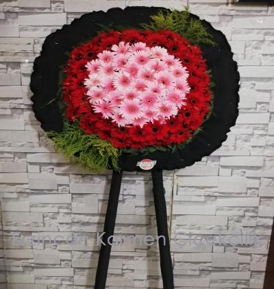  Erzincan Çiçekçiler standart cenaze çelengi