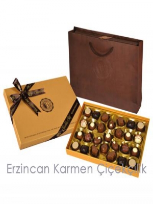  Erzincan Çiçek Gönder - Butik Altın Kutu 330gr