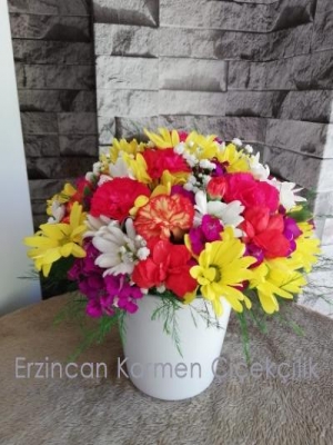  Erzincan Çiçek - Kır Çiçekleri Aranjmanı