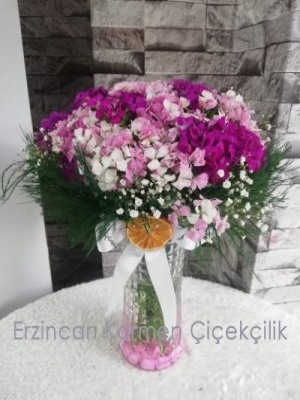  Erzincan Çiçekçiler - Hüsnü Yusuf Aranjmanı