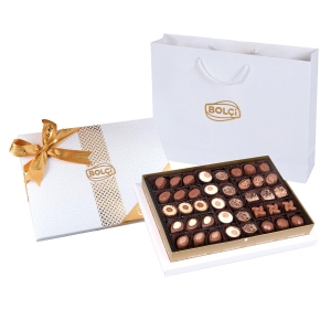 Erzincan Çiçekçi - Diamond Beyaz Hediye Çikolata Kutu 465g