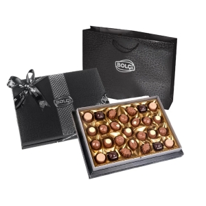 Erzincan Çiçekçi - Diamond Siyah Hediye Çikolata Kutu 330g