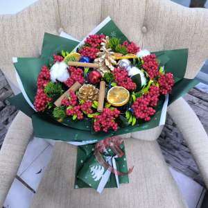  Erzincan Çiçekçiler - Yapay Işıklı Kokina Buketi