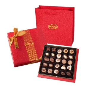 Erzincan Çiçekçi - Diamond Kırmızı Hediye Çikolata Kutu 290g